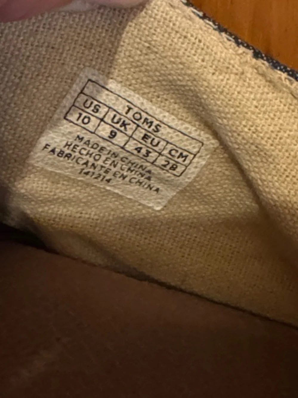 Toms casual lace